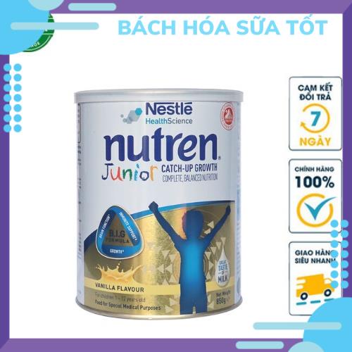 Sữa bột Nutren Junior 400gr cho trẻ 1-12 tuổi, sữa cao năng lượng cho bé biếng ăn, suy dinh dưỡng VIP