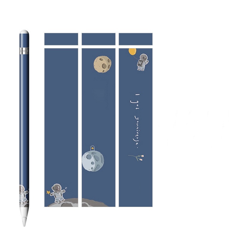 Miếng Dán Bút Skin Pencil 1/2 Bộ 3 Hình Chống Trầy- Hàng chính hãng