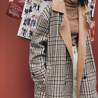 Áo trench coat mã 0232