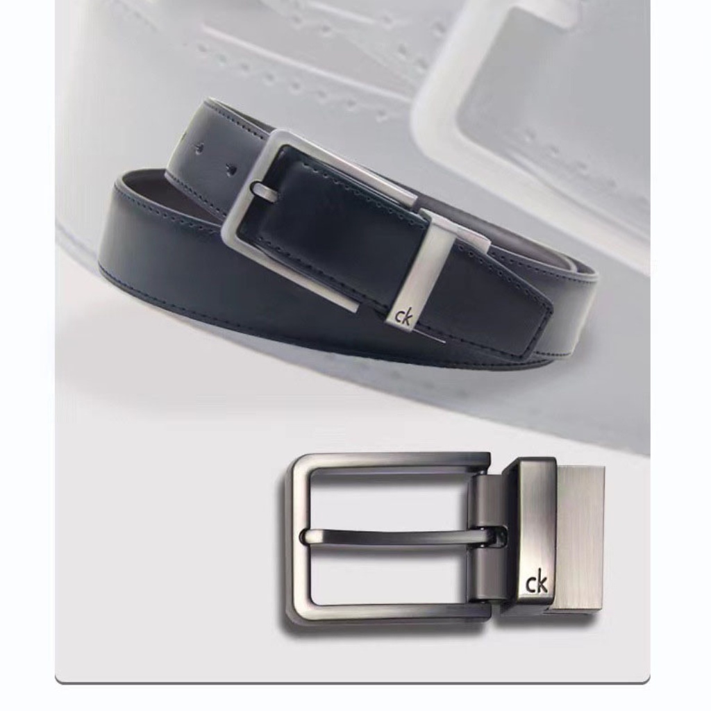 Thắt Lưng CK Fullbox Dây da kèm 2 mặt thắt lưng thay đổi