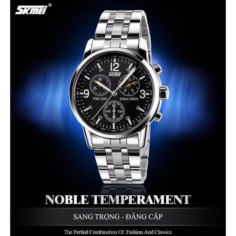 Đồng hồ nam SKMEI dây kim loại