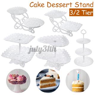 Bộ Khay Đựng Bánh Kẹo 2 / 3 Tầng Cho Tiệc Cưới