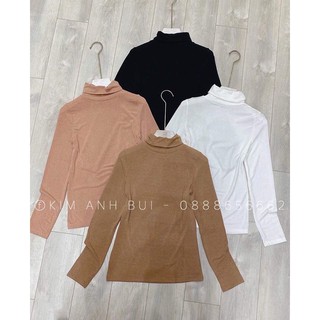 Bán sỉ áo phông giấy cổ lọ cho nữ,