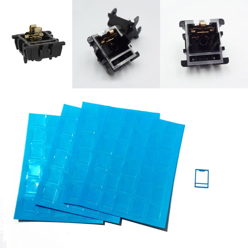 QJ  120Pcs/Set MX Switch Films Mechanical Keyboard Switch Film Repair for MX Switch