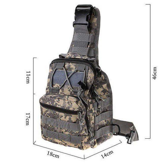 Túi đeo chéo nam phong cách lính cho các phượt thủ | BigBuy360 - bigbuy360.vn