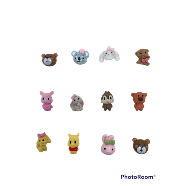 Charm nail,Charm hoạt hình búp bê đủ mẫu trang trí móng