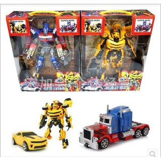 Robot lắp ráp biến hình Transformer, Optimus - Bumblebee