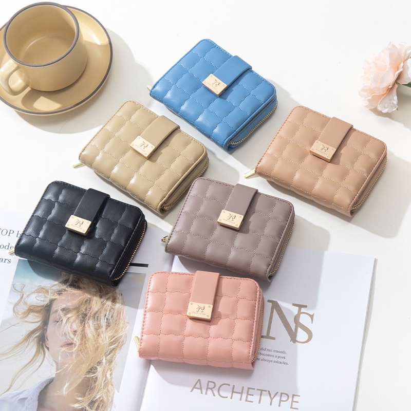 Ví Nhỏ Đựng Tiền Xu Chất Lượng Cao Cho Nữ Giá Đỡ