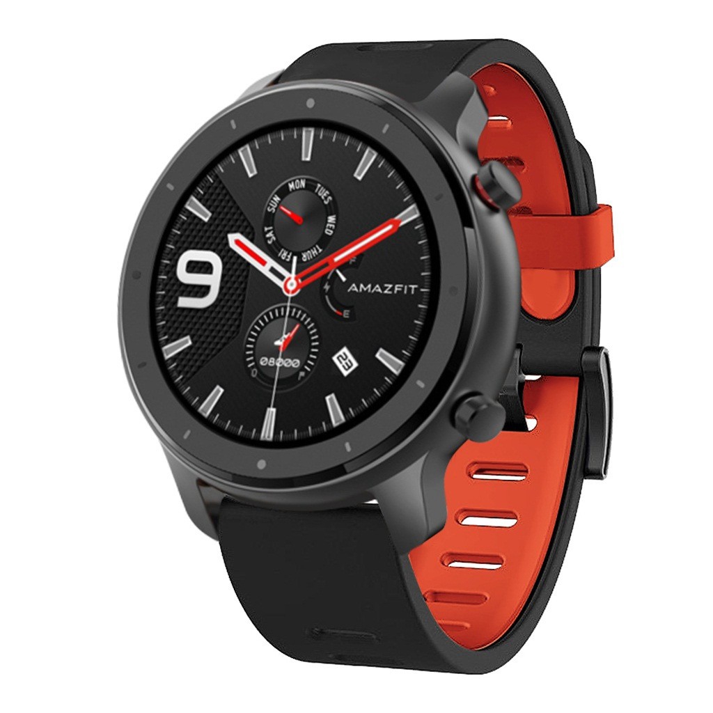 Dây đeo tay bằng Silicon cho mặt đồng hồ Huami Amazfit GTR 3/3Pro / GTR 2/2e/2eSIM / GTR 47mm