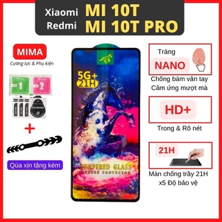 Kính cường lực Xiaomi Mi 10T/Mi 10T 5G/Mi 10T Pro/Mi 10i Full màn cao cấp OG+ độ cứng 21H siêu mượt chống bám vân t