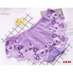 Quần lót ren thêu hoa gợi cảm_Mahola_ ĐR09