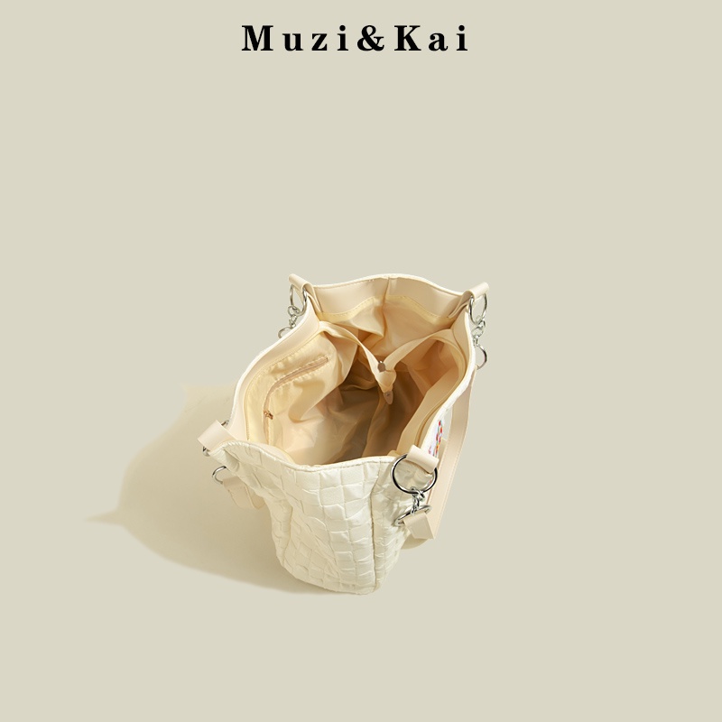 Hàng Mới Về Muzikai Túi Tote Đeo Vai Sức Chứa Lớn Thời Trang 2022 Phong Cách Mới Dễ Phối Đồ Cho Nữ
