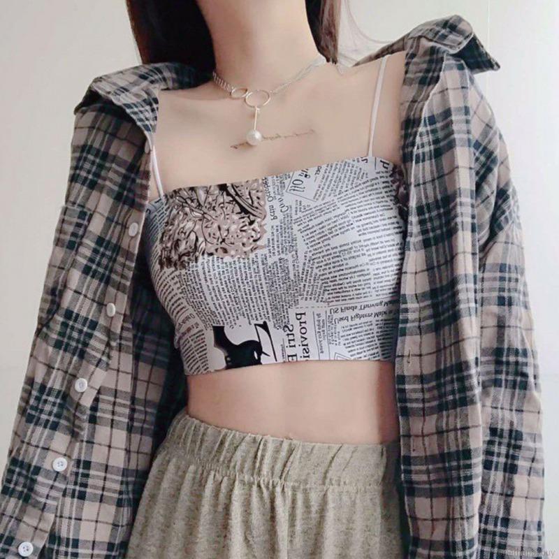 Áo lót ống không tay thời trang quyến rũ dành cho nữ