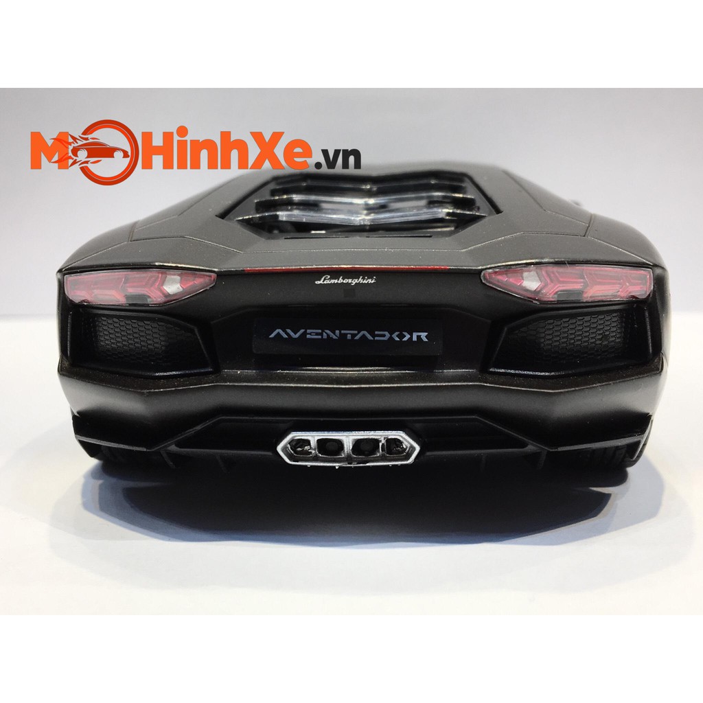 MÔ HÌNH XE LAMBORGHINI AVENTADOR LP700-4 1:24 WELLY-FX