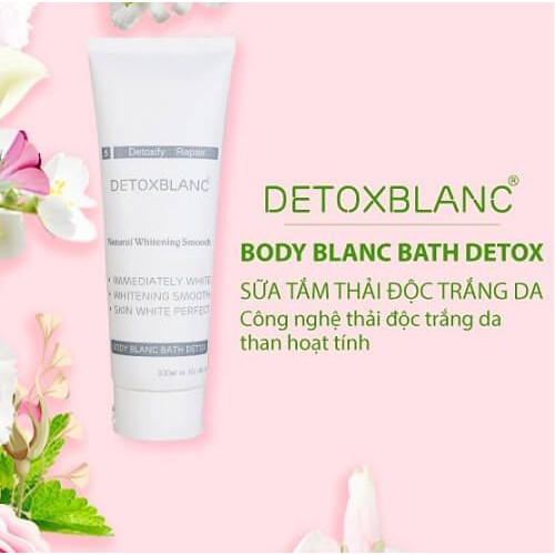 COMBO THẢI ĐỘC TRẮNG DA BODY VÀ NẠ SỦI BỌT CHO MẶT DETOX | BigBuy360 - bigbuy360.vn