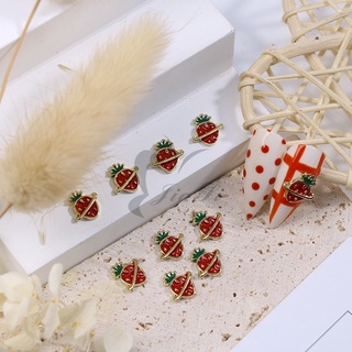 Set 10 charm quả dâu tây các loại