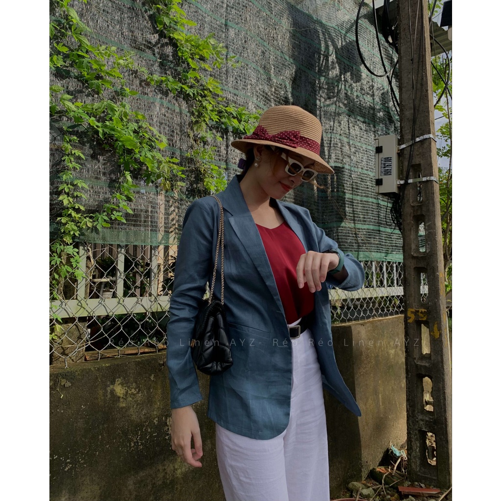 Blazer nữ- Linen tưng premium | BigBuy360 - bigbuy360.vn