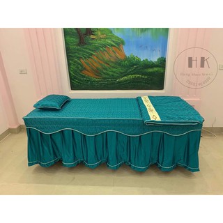 Drap(Ga) giường spa Lụa chần Bông siêu đẹp