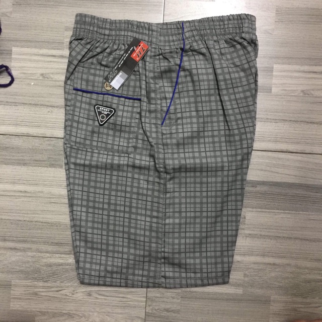 Quần Short Nam Trung Niên hàng đẹp qua đầu gối túi khóa màu nhã nhặn dài 40-45cm