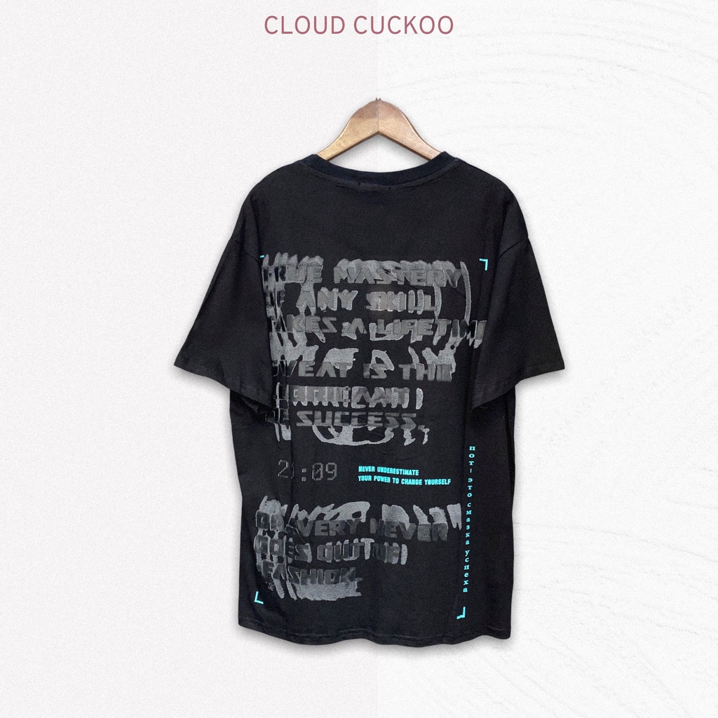 Áo Thun Unisex In Chữ Phong Cách - Mã Số: Z98050