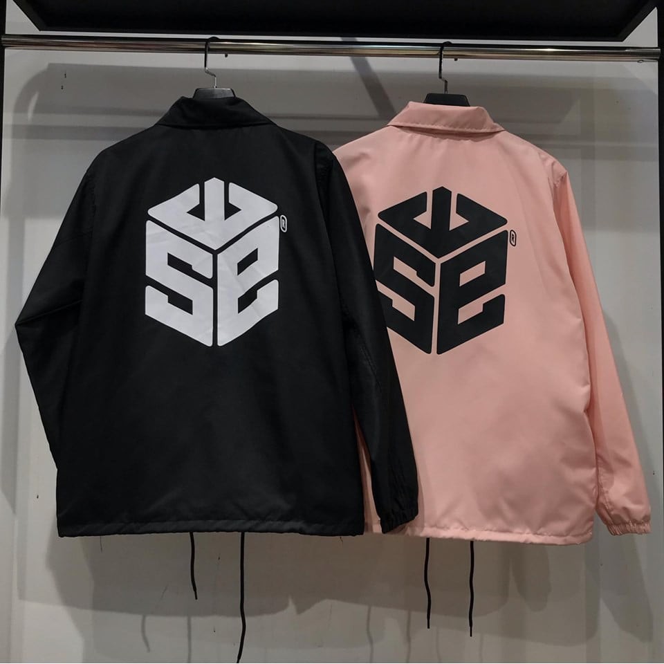 Áo Khoác Dù @SWE BIG LOGO Fulltag SWE | Chuẩn Cao Cấp 1:1 | CUBE COACH JACKET