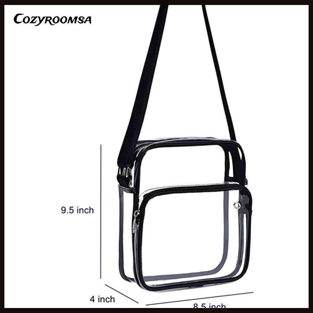 Túi Đeo Chéo Đựng Điện Thoại Chất Liệu PVC Trong Suốt Chống Thấm Nước