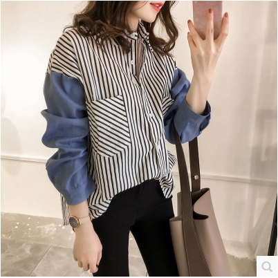 Áo Sơ Mi Denim Tay Dài Size Lớn M-4Xl Thời Trang Cho Nữ