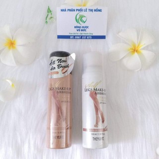 :tất phun chân va body chính hãng Hàn Quốc Yufit Airbrush Leg MaKeup SPF50+PA+++