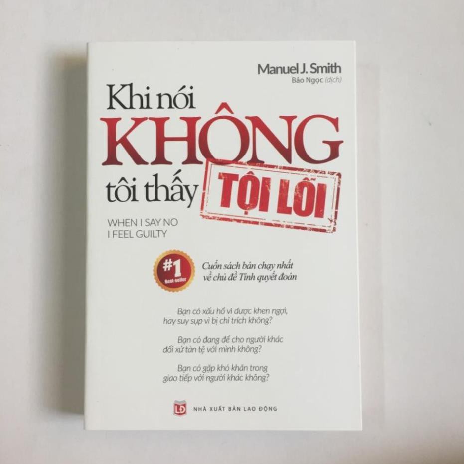 Sách - Khi Nói Không Tôi Thấy Tội Lỗi [Minh Long]