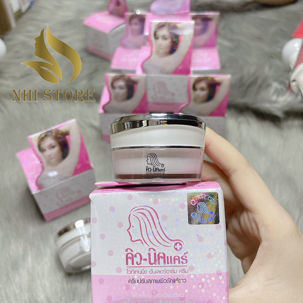 Kem Q NIC thâm nách bẹn đều màu da trắng sáng thái lan 15g