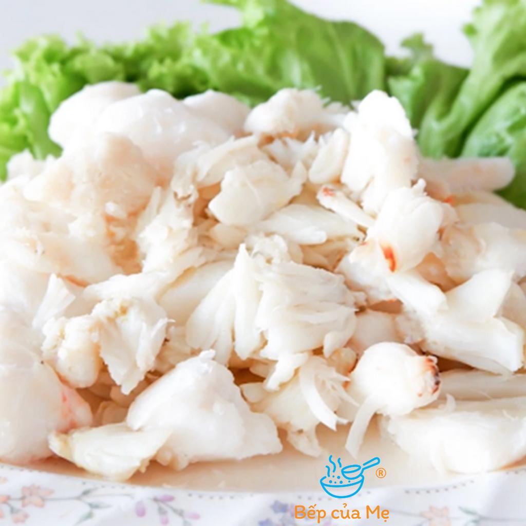 Thịt cua biển đã bóc vỏ nấu ăn dặm cho bé từ 9 tháng, gói 30g - 100g, Shop Của Mẹ