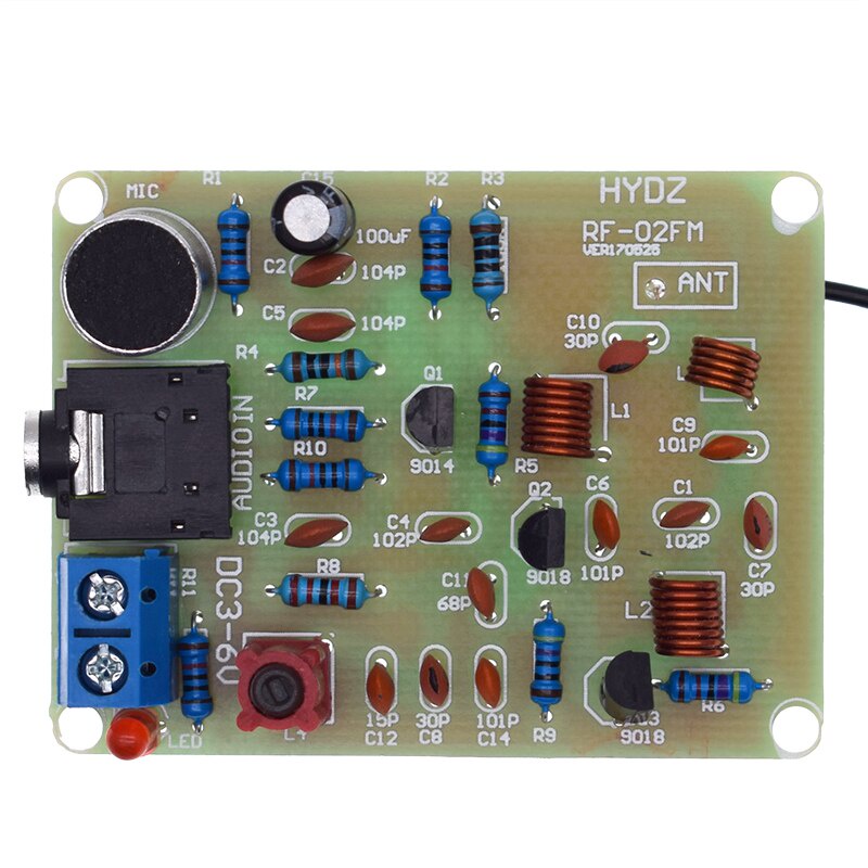 Bộ Mô Đun Thu Phát FM Radio FM 76-108MHz Tự Lắp Ráp Chuyên Dụng