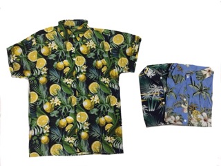 Áo sơ mi hawaii hoạ tiết chất mát
