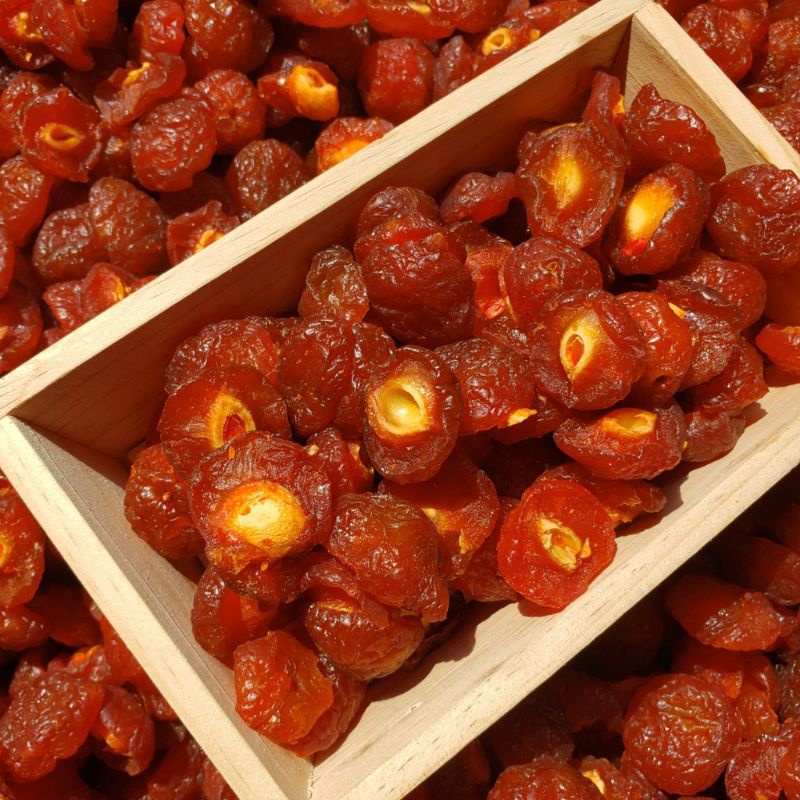 đào chẻ mứt anh đào