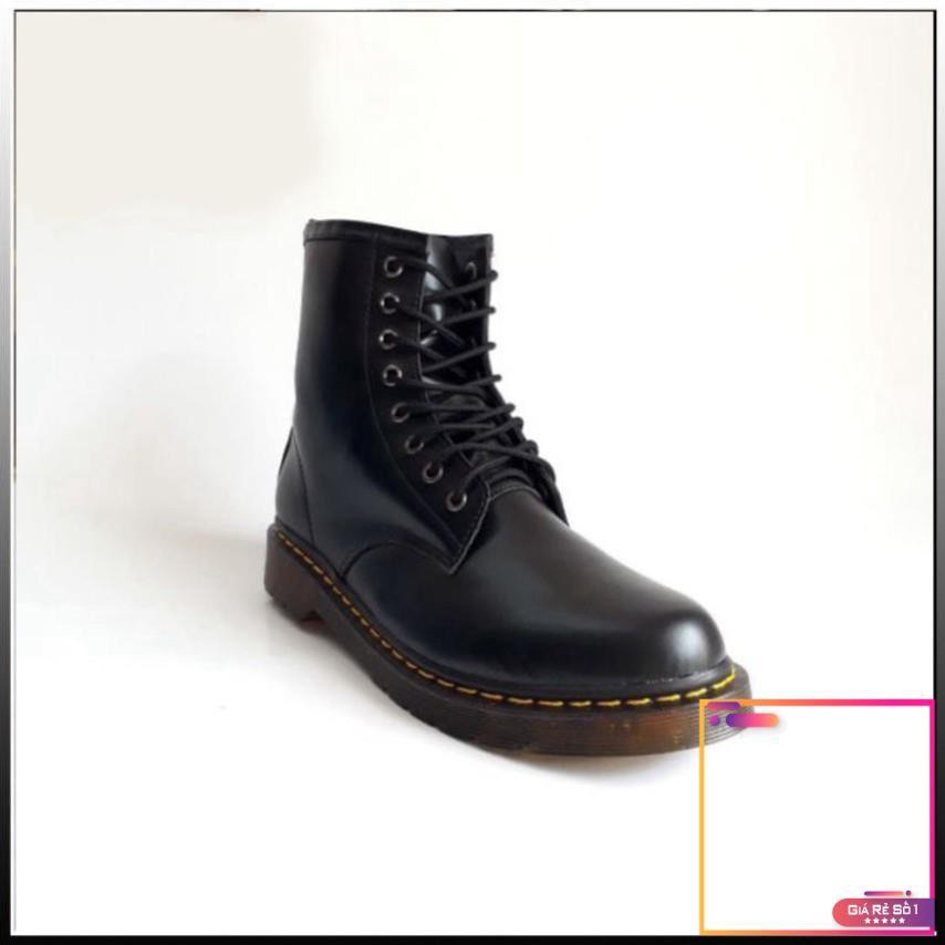 Giày Boots Martens nam SN11 cao cổ da bò đến độn thời trang  -V1