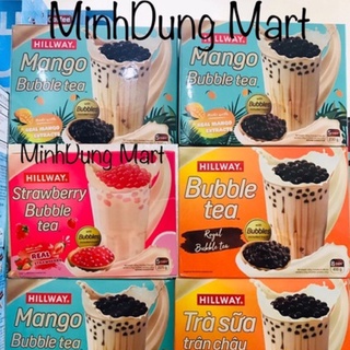 Trà sữa trân châu Hillway vị xoài/truyền thống/dâu hộp