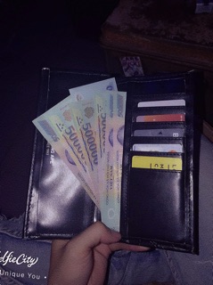 Ví ngang bape - wallet bape