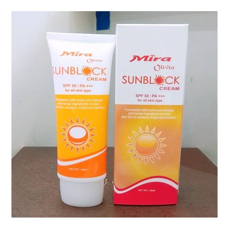 KEM CHỐNG NẮNG OLIVIA MIRA SUNBLOCK CREAM