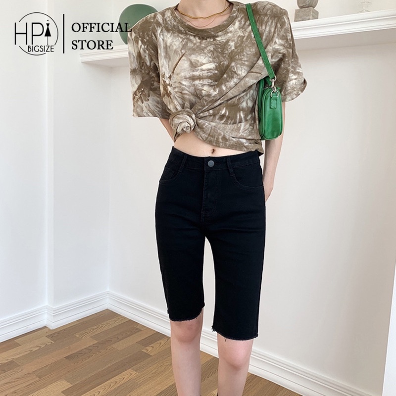 Quần ngố bò cho nữ co dãn H&amp;P TT-HOT MSF 041