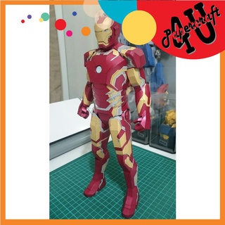 Mô hình giấy 3D  Iron Man Mark 7 tỉ lệ 1/6