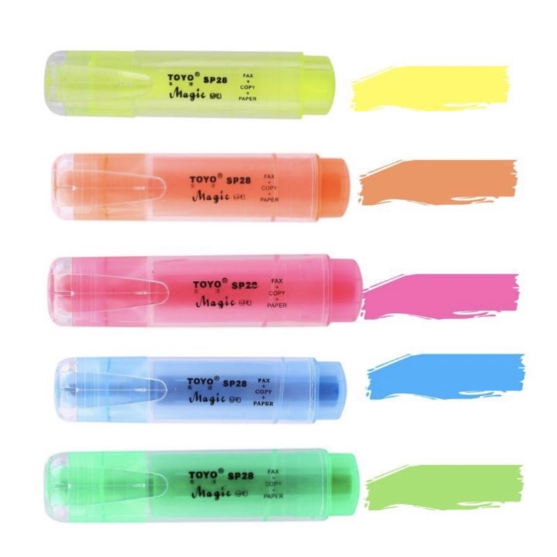 BÚT DẠ QUANG TOYO - Bút Highlight TOYO