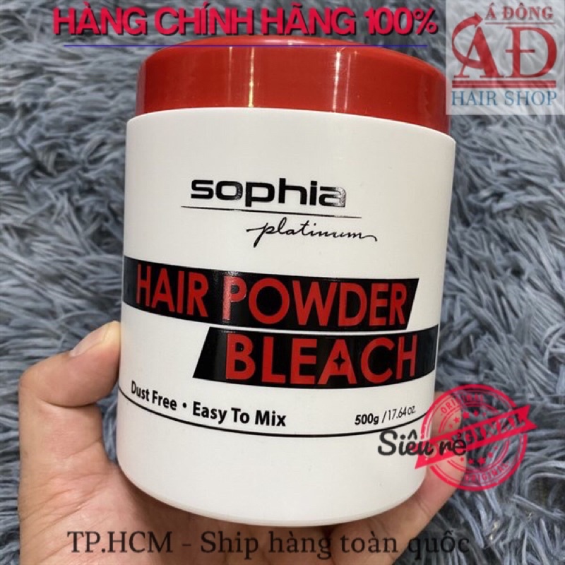 BỘT TẨY TÓC SOPHIA PLATINUM HAIR POWDER BLEACH HÀN QUỐC 500G