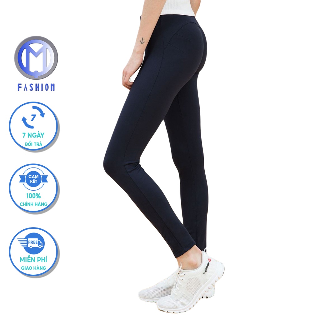 Quần legging Nữ dài cạp cao nâng mông co giãn cao cấp M Fashion LG02