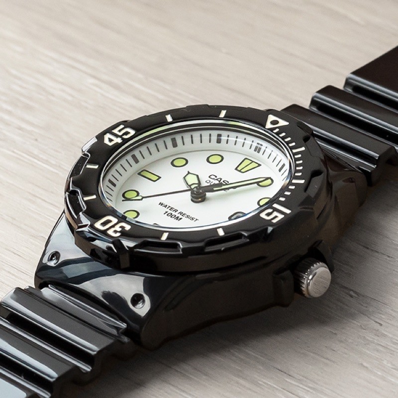 Đồng hồ nữ dây nhựa Casio chính hãng Anh Khuê LRW-200H-7E1VDF