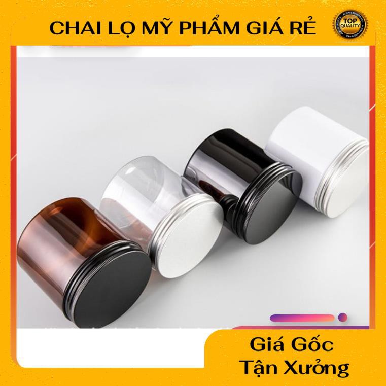 Hủ Đựng Kem ❤ RẺ VÔ ĐỊCH ❤ Hũ nhựa pet 250g chiết mỹ phẩm , phụ kiện du lịch