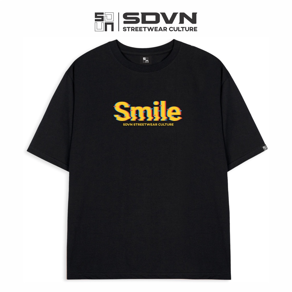 Áo Thun Unisex Nam Nữ SDVN SMILE