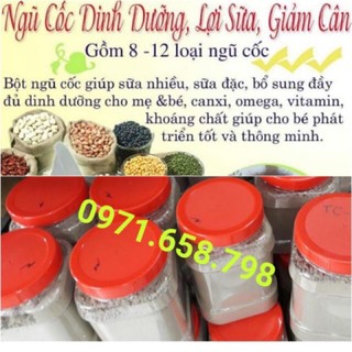 Bột đậu đen xanh lòng, mè đen xay mịn hộp 1kg