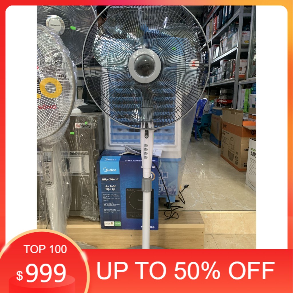 Quạt cây Mistral MSF1628WR - Có điều khiển từ xa - Nhâp khẩu Malaysia - Thương hiệu Úc - Quạt đứng