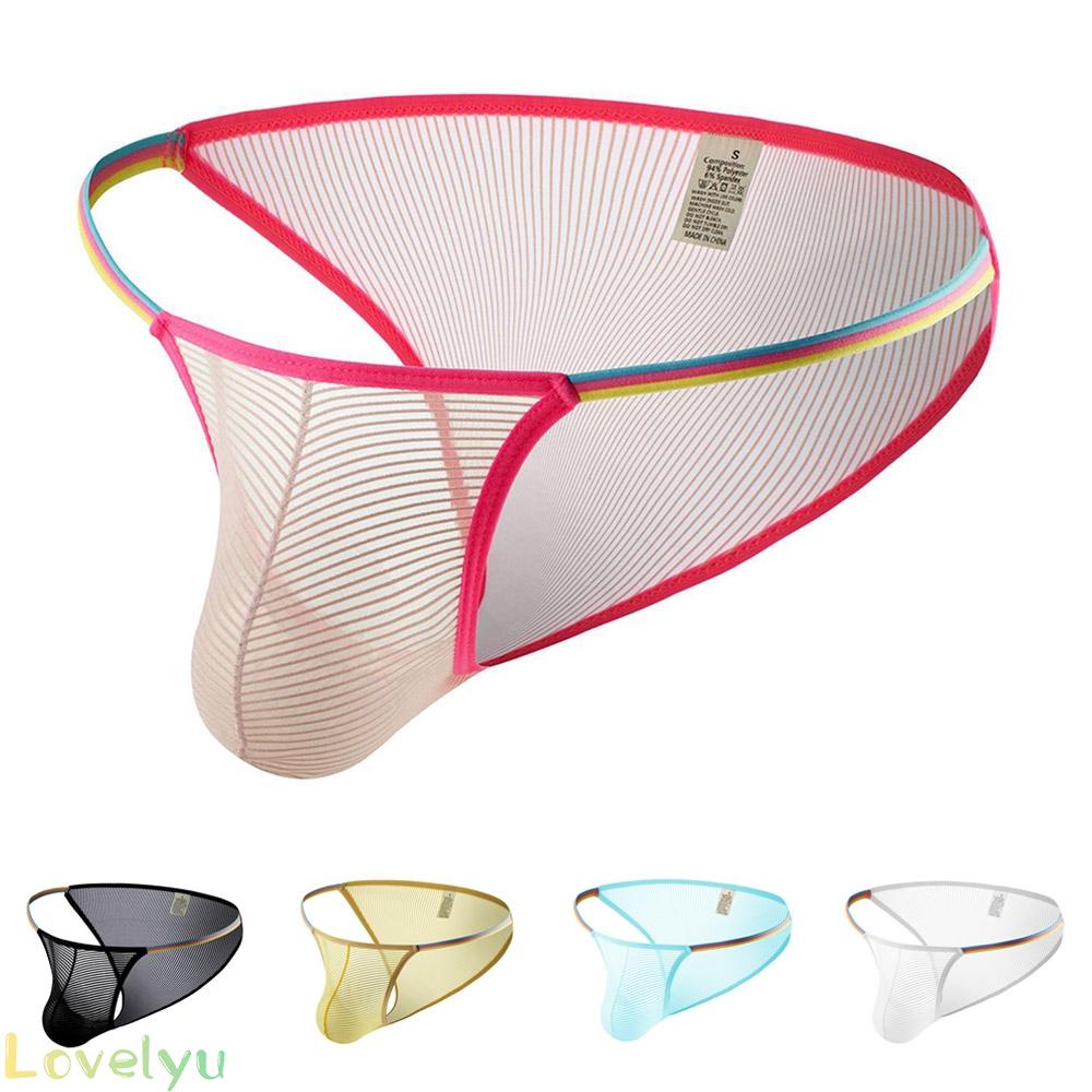 &lt;READY STOCK&gt;Men Sexy Briefs Breathable Underwear Underpants Bulge Pouch Shorts/Panties100% brand new！