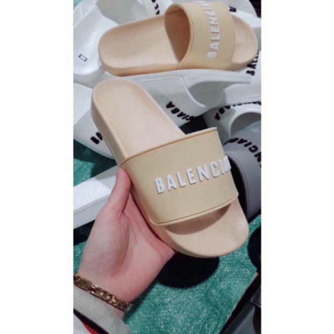 HOT Dép Balenciaga FULL Màu Đế Chữ - Dép Quai Ngang Nam Nữ Thời Trang Cao Cấp Hottrend 2022